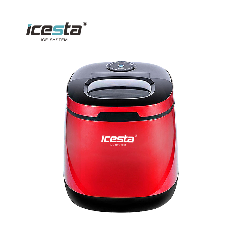 Pakyawan ICESTA mini household countertop mabilis na awtomatikong portable bullet ice maker machine US$90-$99