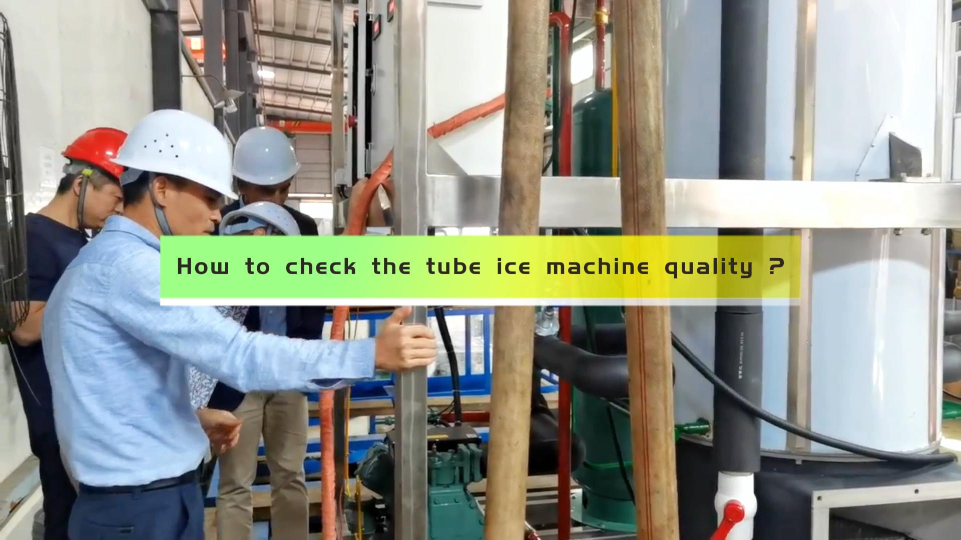 teste de m&aacute;quina de gelo em tubo 10t