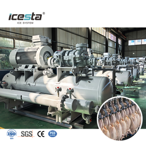 Bộ m&aacute;y n&eacute;n lạnh ICEST Amoniac Hệ thống l&agrave;m m&aacute;t m&aacute;y n&eacute;n hiệu suất cao cho m&aacute;y l&agrave;m đ&aacute; v&agrave; ph&ograve;ng lạnh