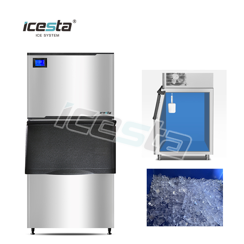 Icesta personalizado pequeno 700 kg por dia M&aacute;quina autom&aacute;tica de cubos de gelo cristal limpo $ 2.000 - $ 5.000