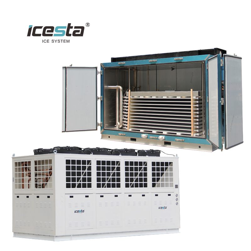Makipag-ugnayan sa horizontal freezer at Condensing unit ICESTA Mababang temperatura $20000-$50000