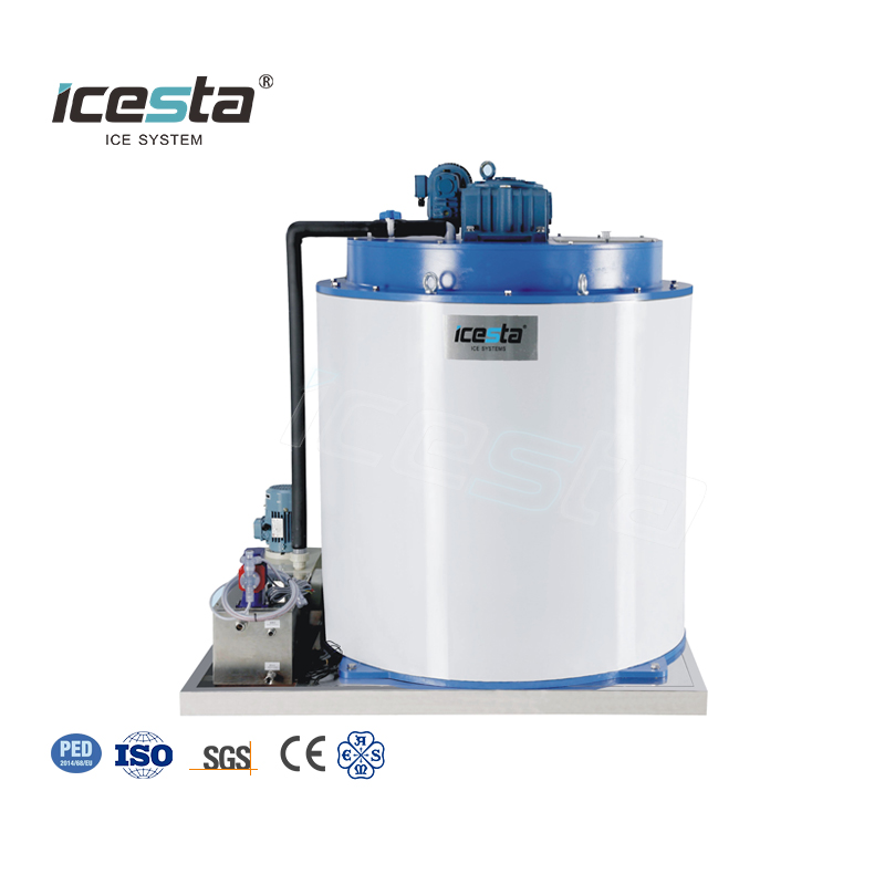Trống bay hơi đ&aacute; vảy c&ocirc;ng nghiệp ICESTA 10 tấn | Gi&aacute; xuất xưởng