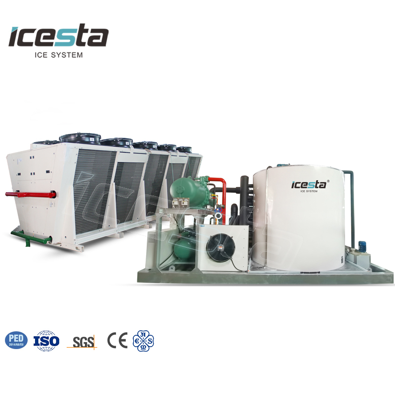 40t Flake Ice Making Making para sa Pangingisda | Tagagawa ng ICESTA