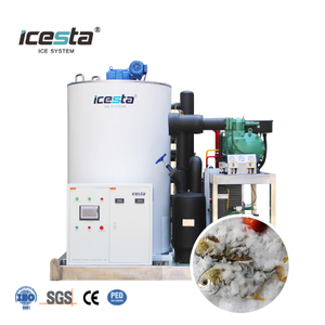 Mesin Es Flake Industri ICESTA 10 Ton Per Hari