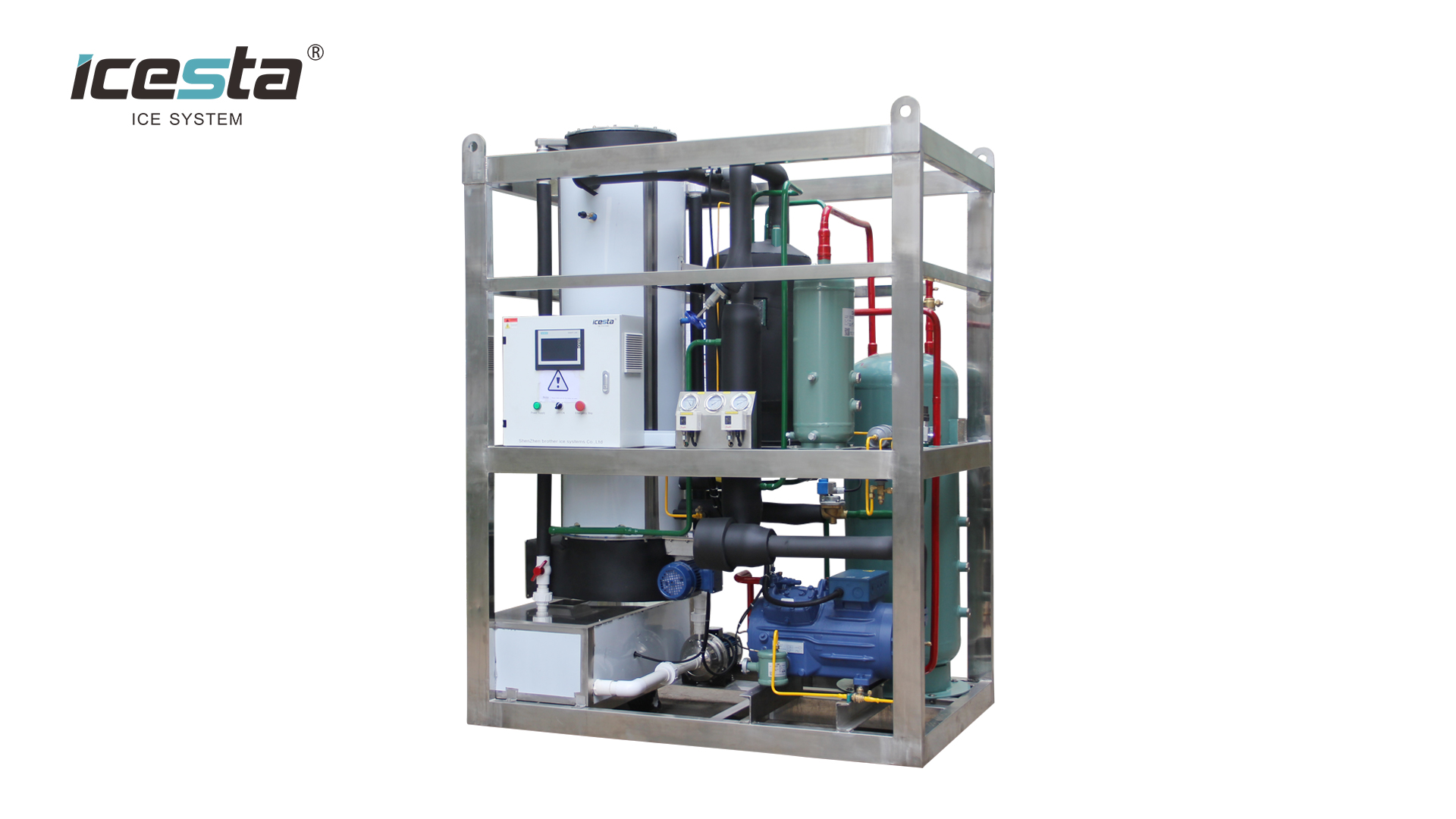 M&aacute;quina de tubo de gelo de 5 toneladas