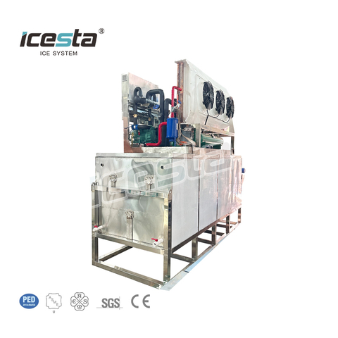 ICESTA personalizou a m&aacute;quina de gelo de pasta de 15 toneladas com economia de energia autom&aacute;tica, alta produtividade, vida &uacute;til longa