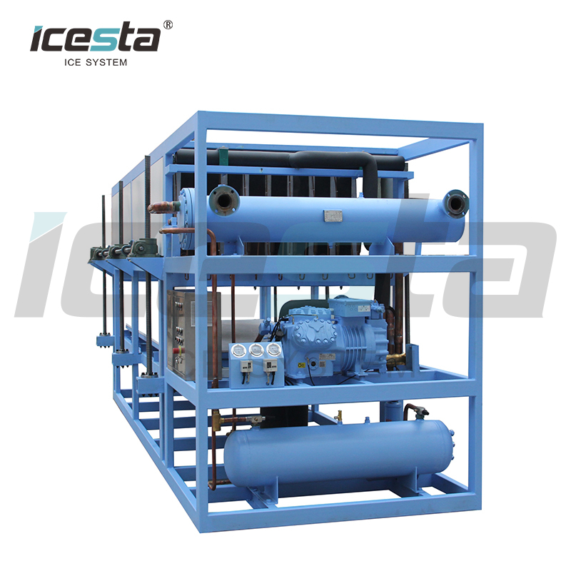 Icesta 10 30 50 Tons Container Block Ice Machine with Cold Room Mobile Plant