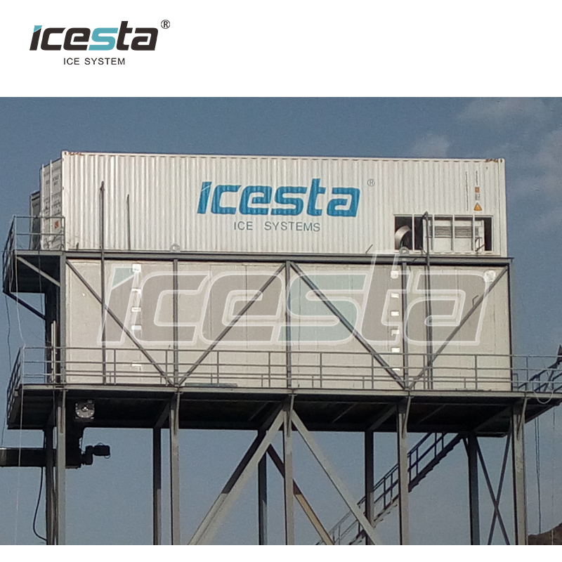 Automated Flake Ice & Storage & Delivery System 
