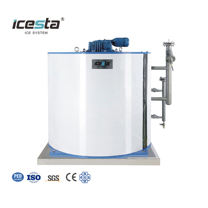 Trống bay hơi đ&aacute; vảy c&ocirc;ng nghiệp ICESTA 10 tấn | Gi&aacute; xuất xưởng