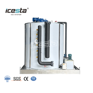 เครื่องระเหยถังน้ำแข็งเกล็ดที่ได้รับการรับรองจาก ICESTA CE สำหรับโรงงานผลิตน้ำแข็งแอมโมเนีย