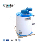 ICESTA 2 Ton (2000kg) Flake Ice Evaporator para sa Pangisdaan