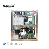 Mesin Es Tabung Berpendingin Air ICESTA 2 Ton