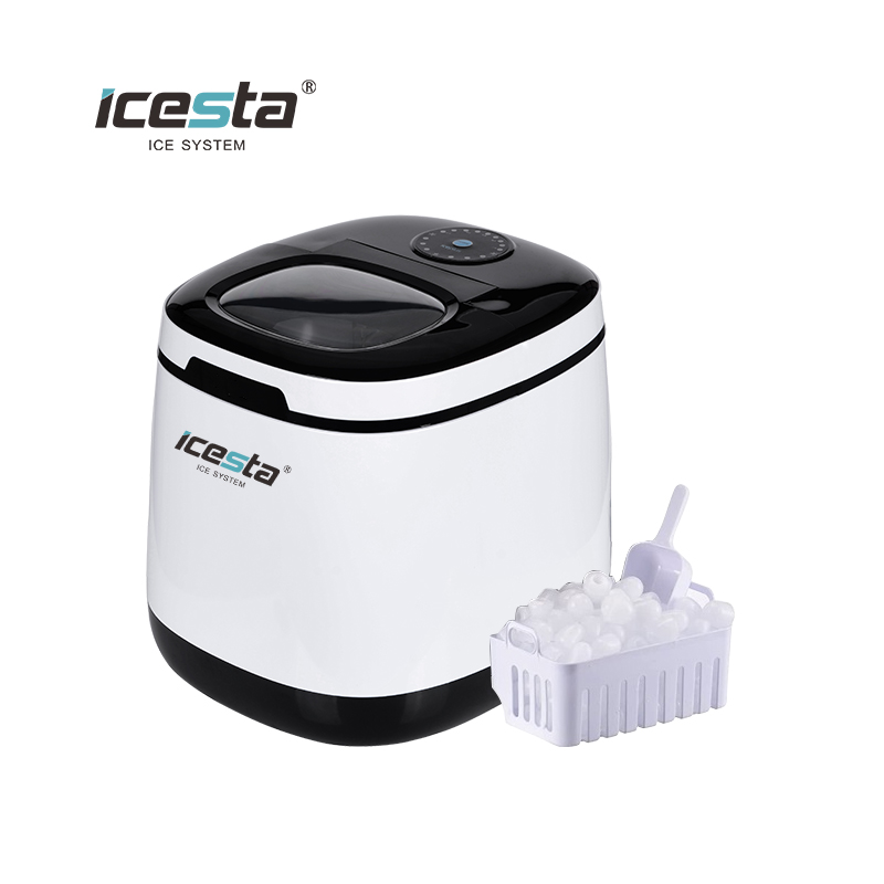 Pakyawan ICESTA mini household countertop mabilis na awtomatikong portable bullet ice maker machine US$90-$99