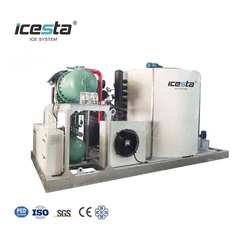 40t Flake Ice Making Making para sa Pangingisda | Tagagawa ng ICESTA
