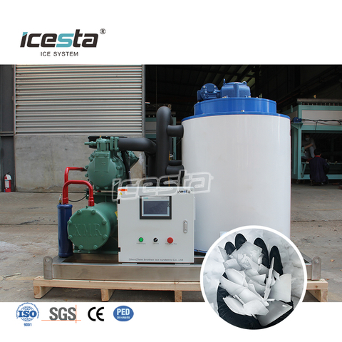 5t Magandang Kalidad Commercial Flake Ice Machine | Tagagawa ng ICESTA