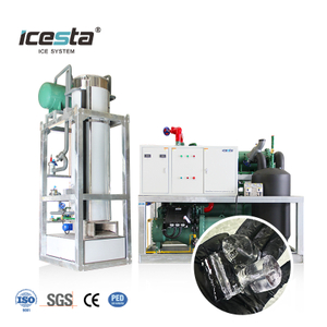 Mesin Es Tabung Stainless Steel Industri ICESTA 25 Ton